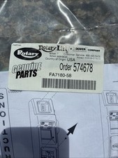 Rotary Lift inbay Motor