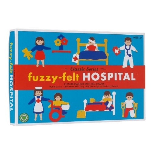 Fuzzy felt retro hospital - –,
