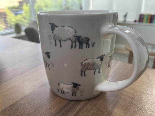 Highland sheep barrel - highland, mug
