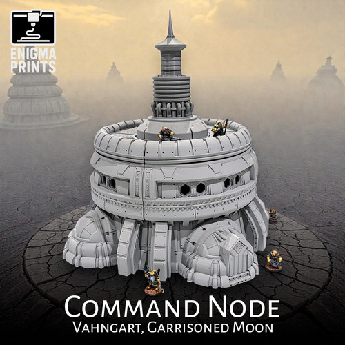 Command node 28mm 3d printed - 28mm,
