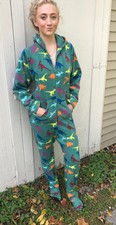 Fleece 1Onesie, Pajama, Hooded