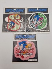 Sonic The Hedgehog Vintage Patch Embroidery SEGA Tails Amy Iron On