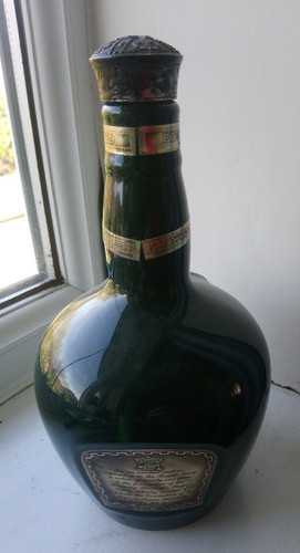 Vintage spode whisky bottle - ,