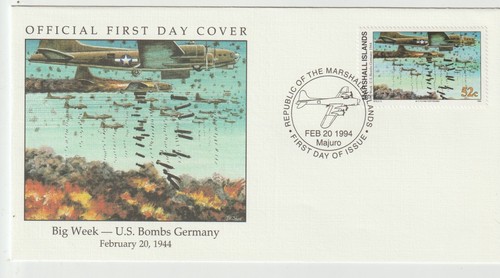 1994 marshall islands fdc - 20/2/1994,