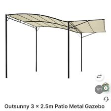 Outsunny 3 x 2.5m Patio Metal