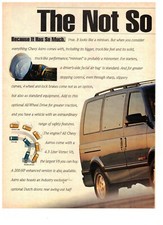 Chevrolet Astro Not So Minivan