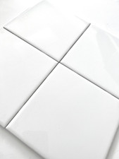 6x6 White Glossy Finish