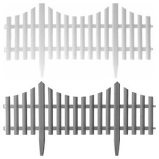 4X Plastic Wooden Effect Lawn