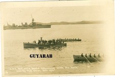 HMS Valiant's beats returning with the cock, won by that ship, Oct 1922 RP