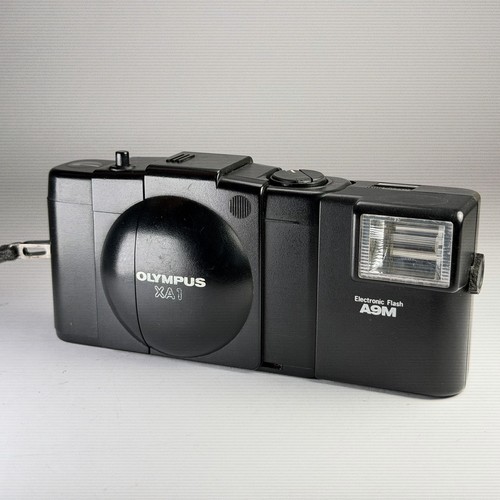 Film camera olympus - olympus, black