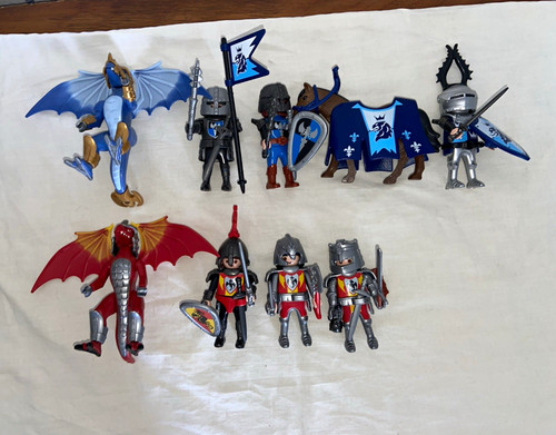 Playmobil knights dragons - knights, &