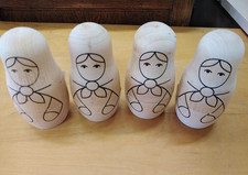 4 SETS 20 DOLLS Unpainted
