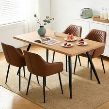 Dining Table Chairs Set ,Oak