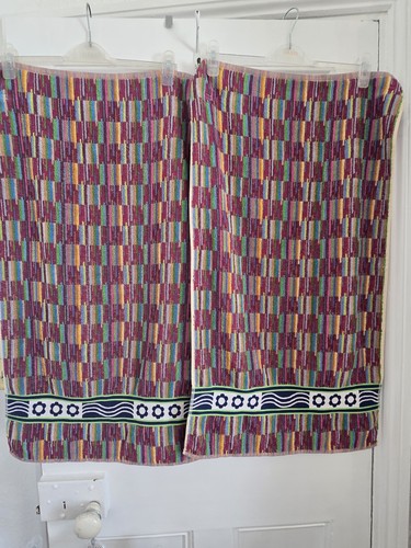 Vintage hand towels - towels, pink