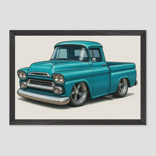1959 chevy apache - poster, –