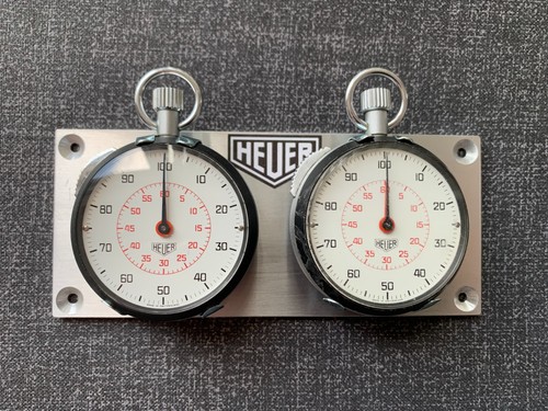 Vintage heuer stopwatch set - vintage,