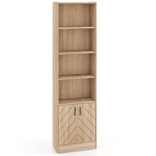 Costway tier bookshelf - 6-tier,