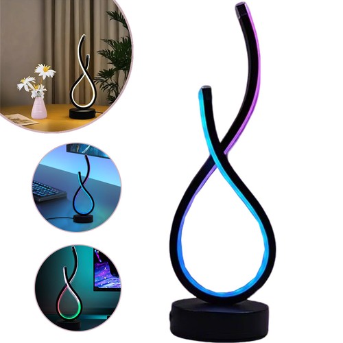 Spiral table lamp color - spiral,