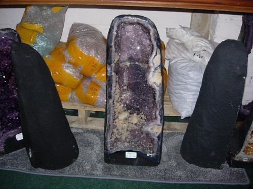 Amethyst geode cathedral
