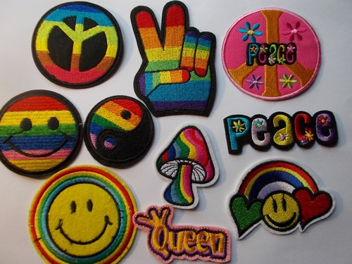 Gay pride flag - gay, badge