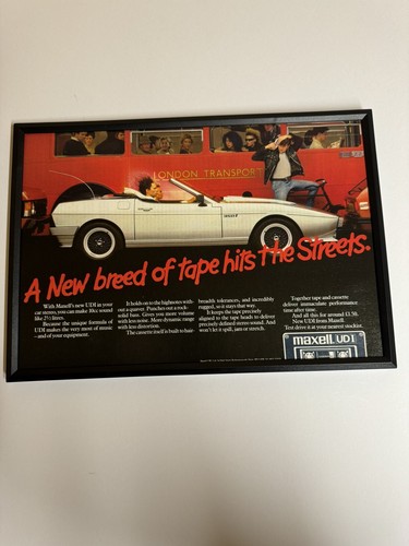 Framed original classic tvr - framed,