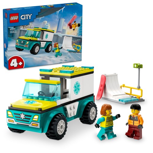 Lego city emergency ambulance - city:,