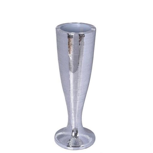 Silver mirror mosaic wedding - silver,