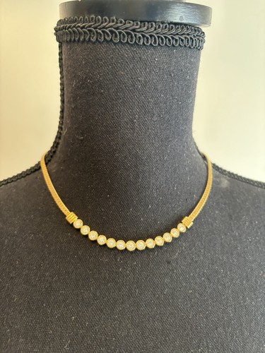 Swarovski half tennis necklace - swarovski,