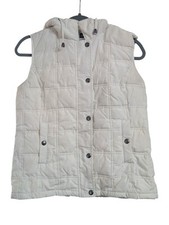 GAP HOODY WHITE BODY WARMER