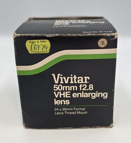 Vivitar 50mm vhe - vivitar,