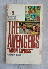 The Avengers Book Moon Express #9 VTG 1969 Norman Daniels John Steed