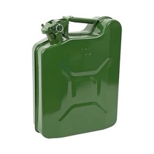 10 Litre Metal Jerry Can Green