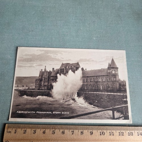 Vintage postcard aberystwyth - vintage,