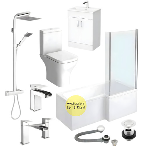 Verona 1700 shape complete - l-shape,