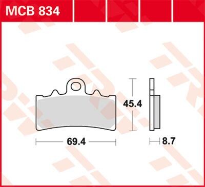Trw all round sintered metal - round,