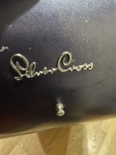 Genuine Silver Cross Dolls Coach Pram Body Blue Twin Vintage