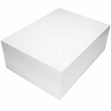 Oblong White Rectangle Cake