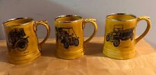 Collection of 3 Moko Wade Veteran Cars Mugs Mercedes Ford Sunbeam