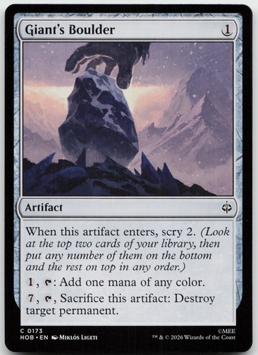 Giant boulder hob 173 nm - boulder,