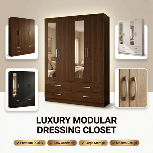 Large door wooden - , wardrobe