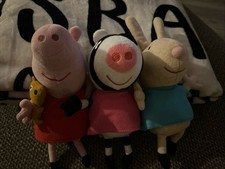 3 Plush Mini Pepper Pig