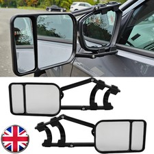 1 Pair Towing Mirrors Extension Mirror for Caravan Trailer Car Van Wing Travel