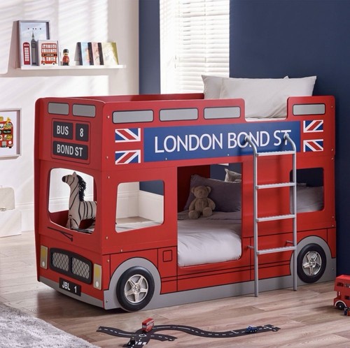 London bus bunk bed with - bunk,