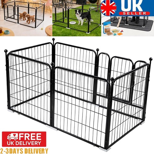 6panel dog pet puppy playpen - 6panel,