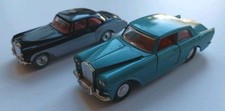 DINKY 127 ROLLS ROYCE SILVER CLOUD III & CORGI 224 BENTLEY CONTINENTAL SPORTS