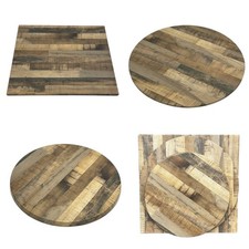 Outdoor cafe table tops, Restaurant Table Tops, Rustic Maple Effect Table Tops