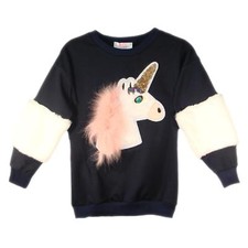 Girls Unicorn Jumper Emoji