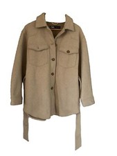 Womens ZARA Beige Overshirt