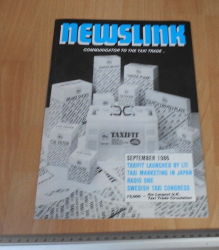 Newslink taxi trade - taxi, magazine