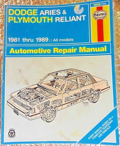 Haynes auto repair manual - haynes, book